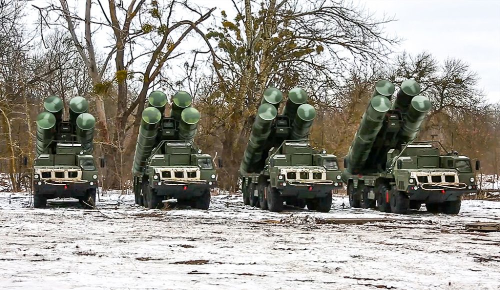 Militär in der Region Brest in Belarus am Mittwoch (Bild: Russian Defence Ministry/AFP)