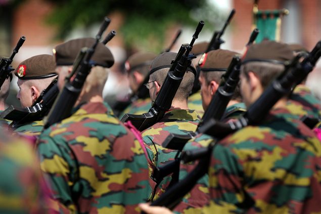 Belgische Soldaten (Armee: Yorick Jansens/Belga)