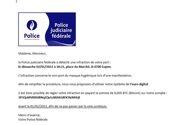 Betrug per E-Mail (Bild: Polizeizone Weser-Göhl)