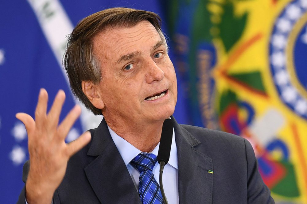 Brasiliens Präsident Jair Bolsonaro (Bild: Evaristo Sa/AFP)