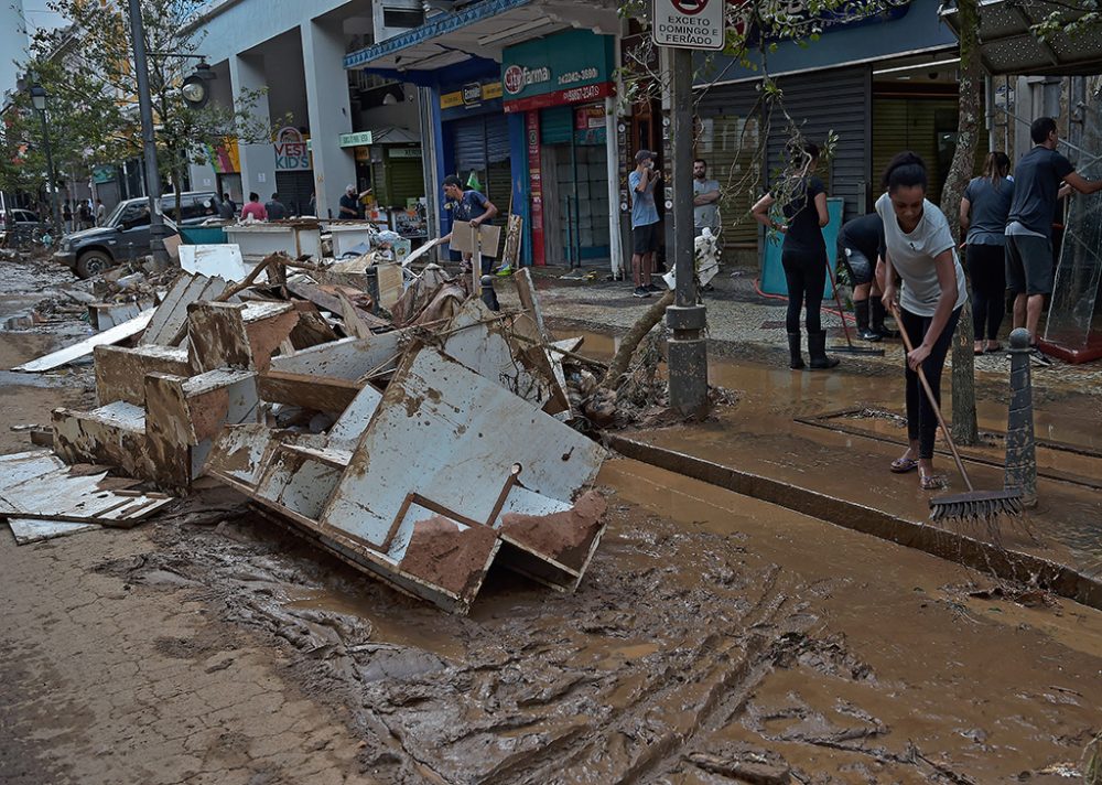 Erdrutsche bei Rio (Bild: Carl De Souza/AFP)