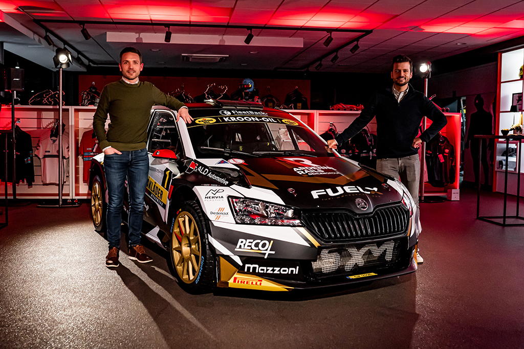 Neues Duo für die Königsklasse in der belgischen Rallye-Meisterschaft: Gino Büx und Beifahrer Nicolas Gilsoul (Bild: Michaël Dautremont)