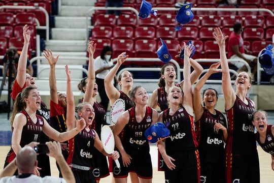 Belgische Basketballdamen für WM qualifiziert