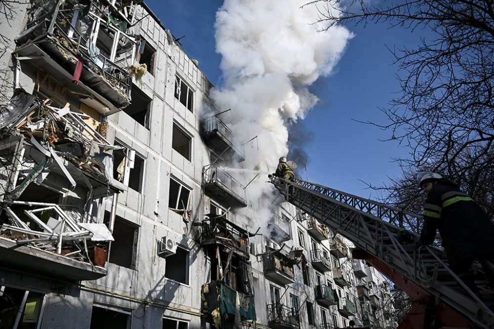 Tschuhujiw am Donnerstag (Bild: Aris Messinis/AFP)