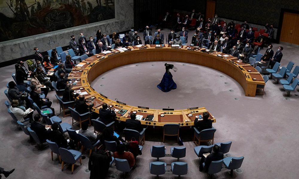 Abstimmung im UN-Sicherheitsrat (Bild: Timothy A. Clary/AFP)