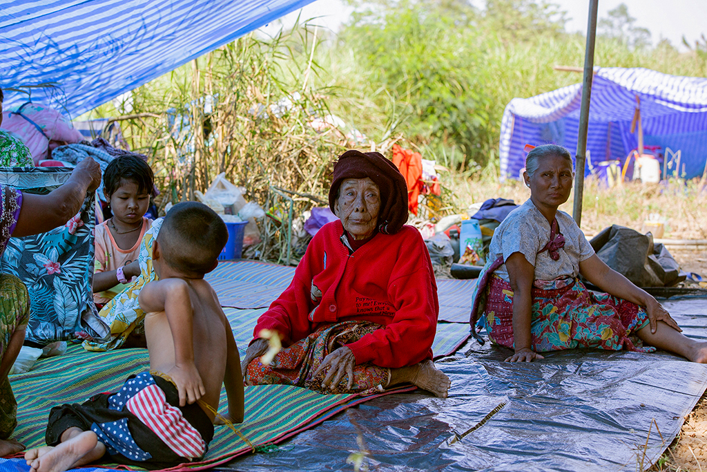 Flüchtlinge aus Myanmar in Thailand