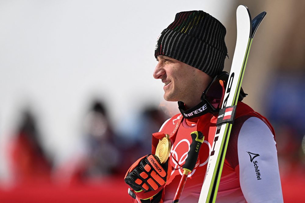 Mayer holt Olympia-Sieg im Super-G (Bild: Fabrice Coffrini/AFP)