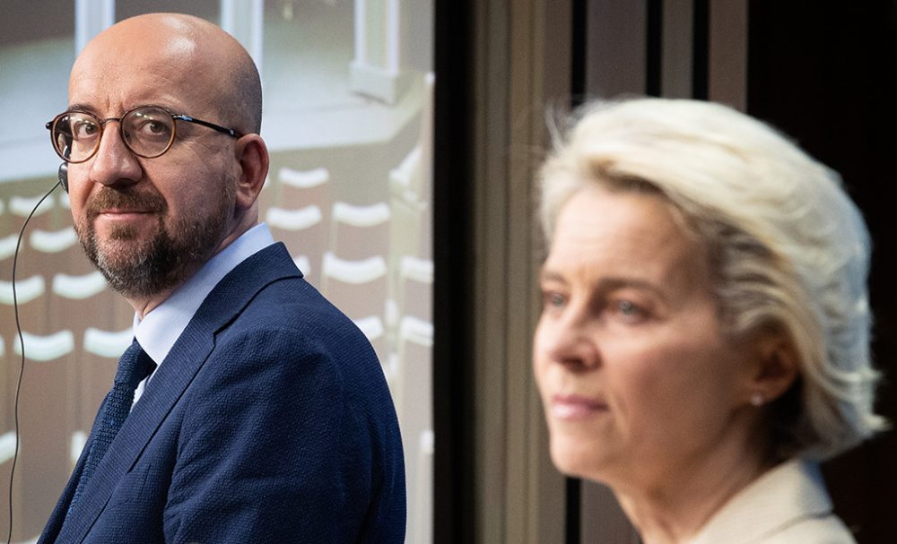 EU-Ratspräsident Charles Michel und EU-Kommissionspräsidentin Ursula Von Der Leyen (Bild: Benoit Doppagne/Belga)