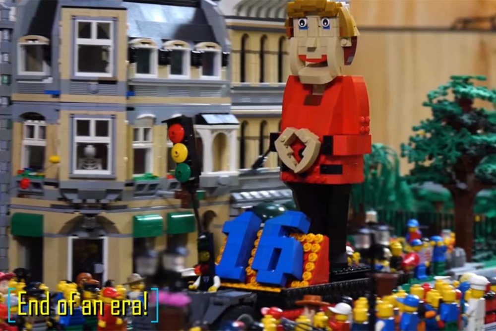 Ostbelgischer Lego Karnevalszug (Bild: Screenshot YouTube-Video)