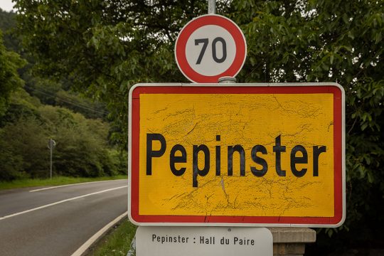 Ortsschild Pepinster (Illustrationsbild: James Arthur Gekiere/Belga)