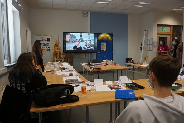 Worte können verletzen - Zentrum für Chancengleichheit prämiert Video von Schülern des RSI (Bild: Stephan Pesch/BRF)