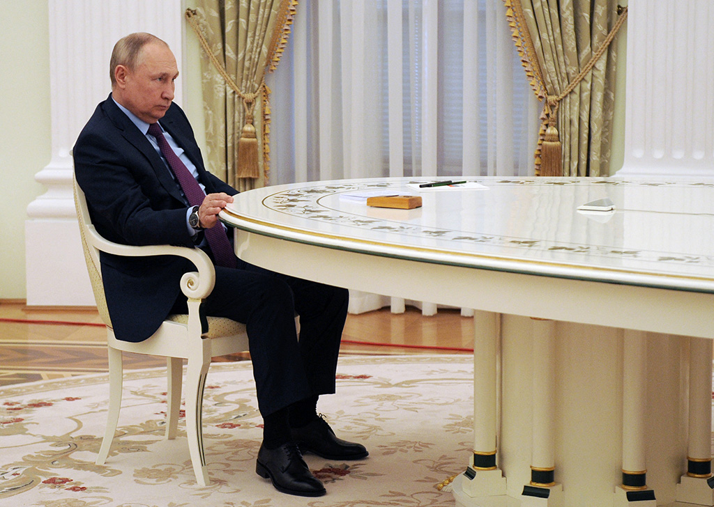 Russland Präsident Wladimir Putin (Bild: Mikhail Klimentyev/Sputnik/AFP)