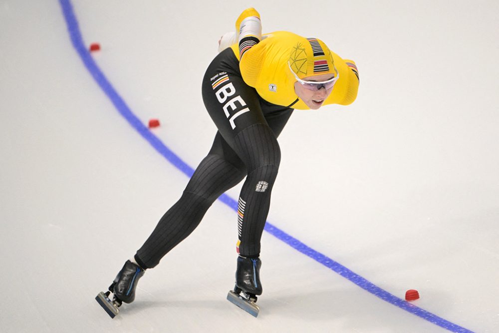 Sandrine Tas am Montag in Peking (Bild: Sebastien Bozon/AFP)