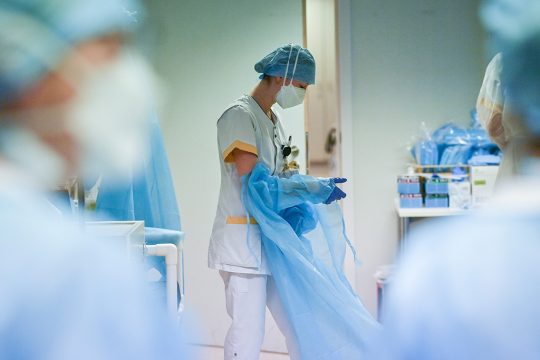 Schutzkleidung im Krankenhaus