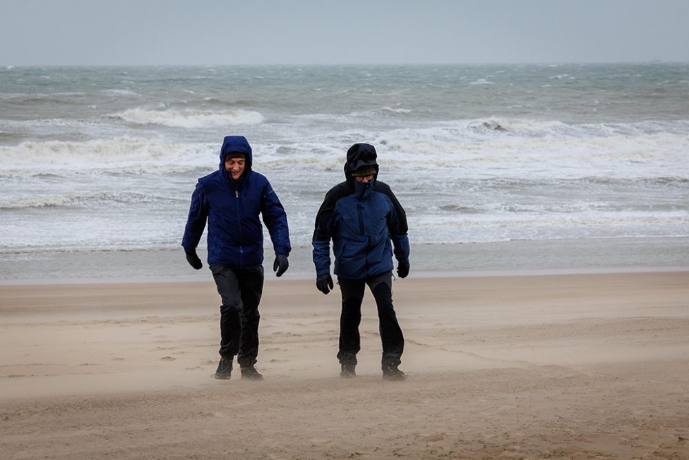 Sturm in Ostende (Bild: Kurt Desplenter/Belga)