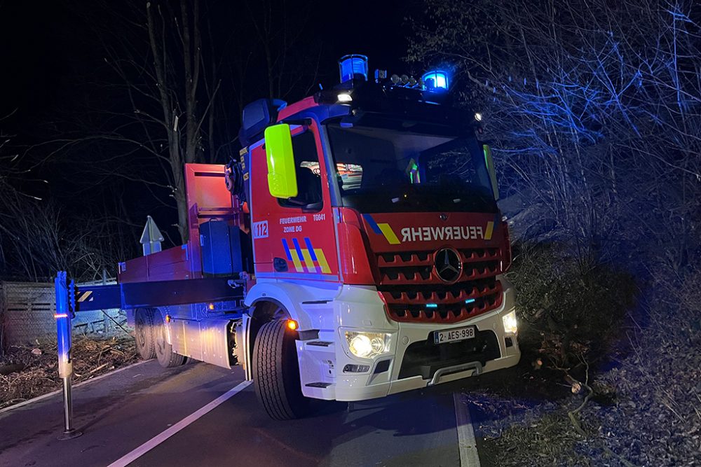 Sturmbedingte Einsätze der Hilfeleistungszone DG (Bild: privat)