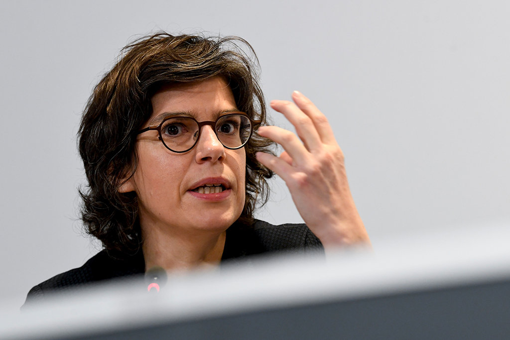 Energieministerin Tinne van der Straeten (Bild: Frederic Sierakowski/Pool/Belga)