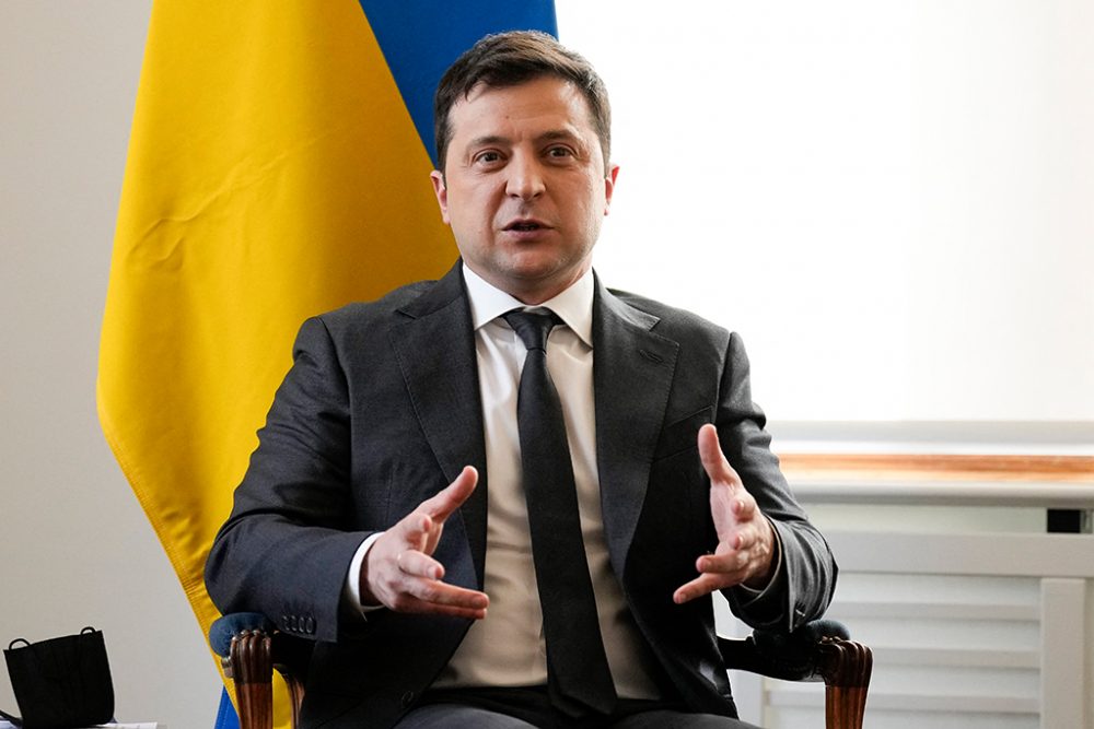 Der ukrainische Präsident Wolodymyr Selenskyj (Bild: Matt Dunham/Pool/AFP)