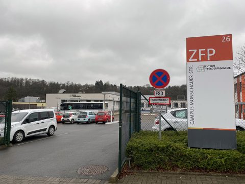 Zentrum für Föderpädagogik in Eupen, Monschauer Straße (Bild: Simonne Doepgen/BRF)