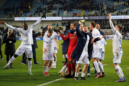 AA Gent macht beim FC Brügge die Hinspielniederlage locker wett und steht zum sechsten Mal im Pokalfinale (Bild: Kurt Desplenter/Belga)
