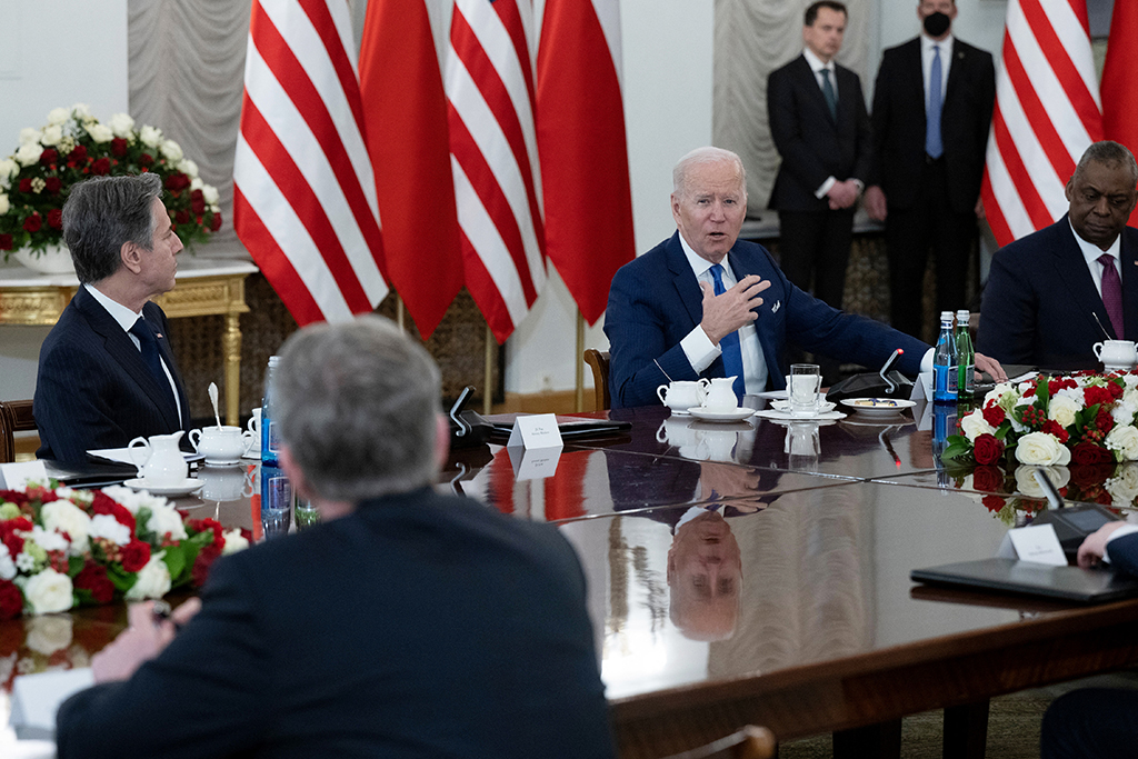 US-Präsident Joe Biden in Polen