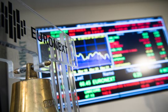 Brüsseler Börse (Bild: Laurie Dieffembacq/Belga)