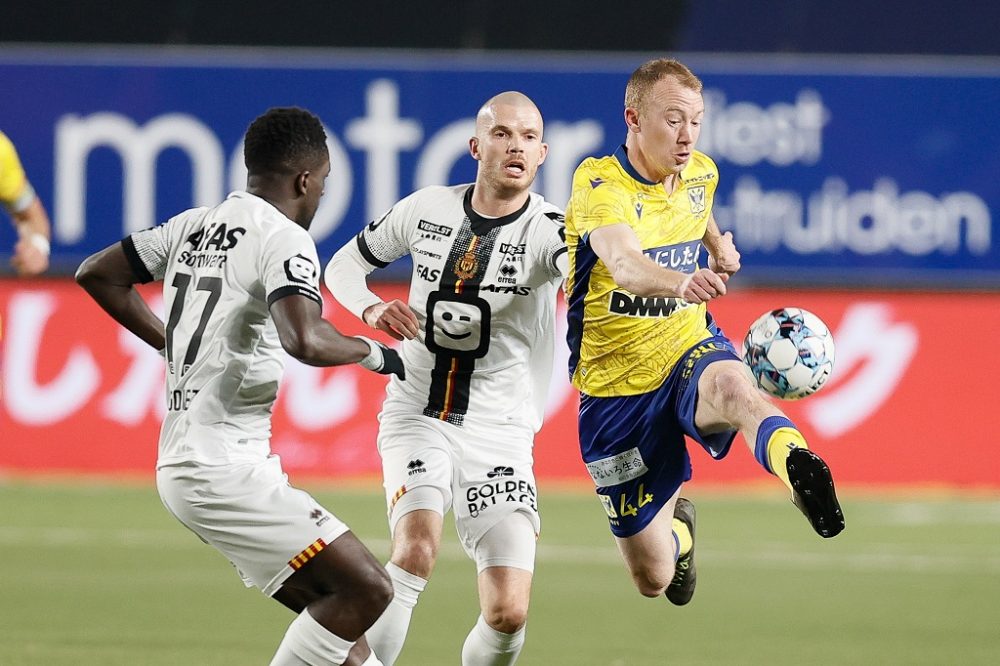 Christian Brüls und Sint-Truiden mussten sich gegen Mechelen mit einem 1:1 begnügen (Bild: Bruno Fahy/Belga)