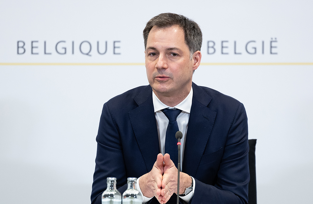 Premierminister Alexander De Croo (Bild: Benoit Doppagne/Belga)
