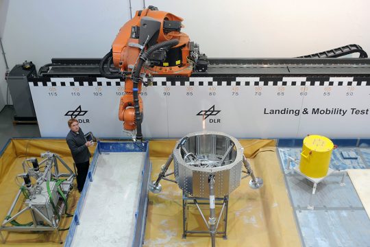 Laborfläche des Deutschen Zentrums für Luft- und Raumfahrt (Archivbild: Ingo Wagner/EPA)