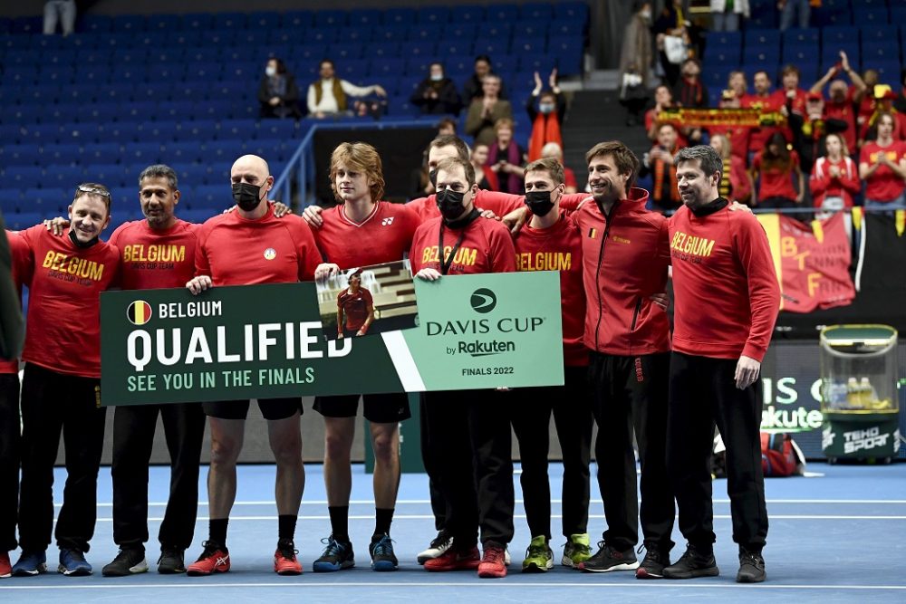 Belgien erreicht nach einer erst mühevollen Begegnung in Finnland doch die Endrunde im Daviscup (Bild: Emmi Korhonen/Belga)