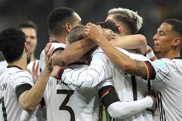 Deutschland gewann das Freundschaftsspiel gegen Israel mit 2:0 (Bild: Daniel Roland/AFP)