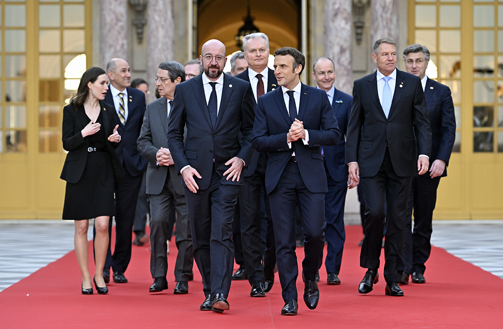 EU-Gipfel in Versailles (Bild: Eric Lalmand/Belga)