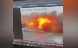 Ein vom ukrainischen Außenministerium veröffentlichtes Video soll die Explosion auf dem Freiheitsplatz zeigen (Bild: Screenshot Twitter/ MFA of Ukraine)
