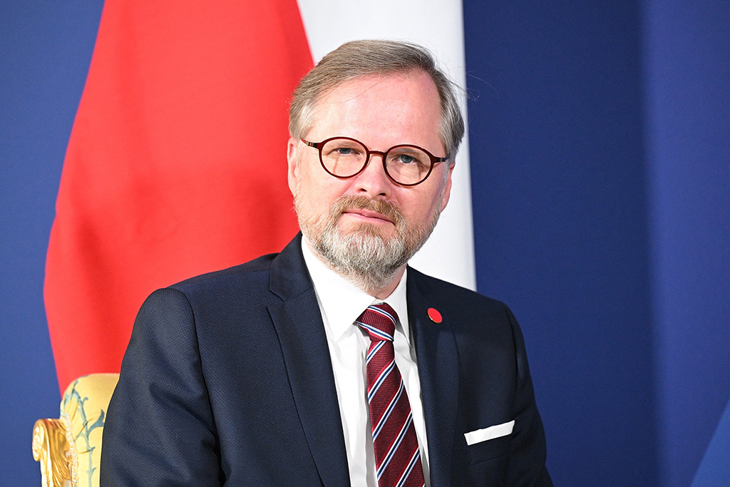 Der tschechische Ministerpräsident Petr Fiala (Bild: Leon Neal/Pool/AFP)
