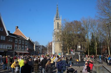 Friedenskundgebung in Eupen (Bild: Michaela Brück/BRF)