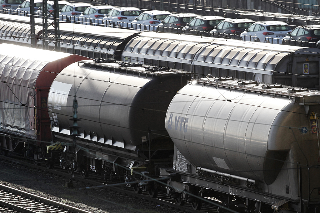 Güterzüge (Illustrationsbild: Daniel Roland/AFP)