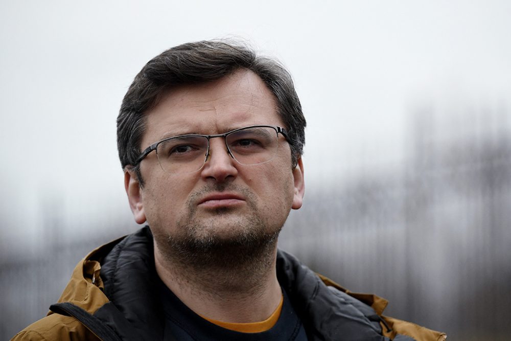 Der ukrainische Außenminister Dmytro Kuleba (Archivbild: Olivier Douliery/Pool/AFP)