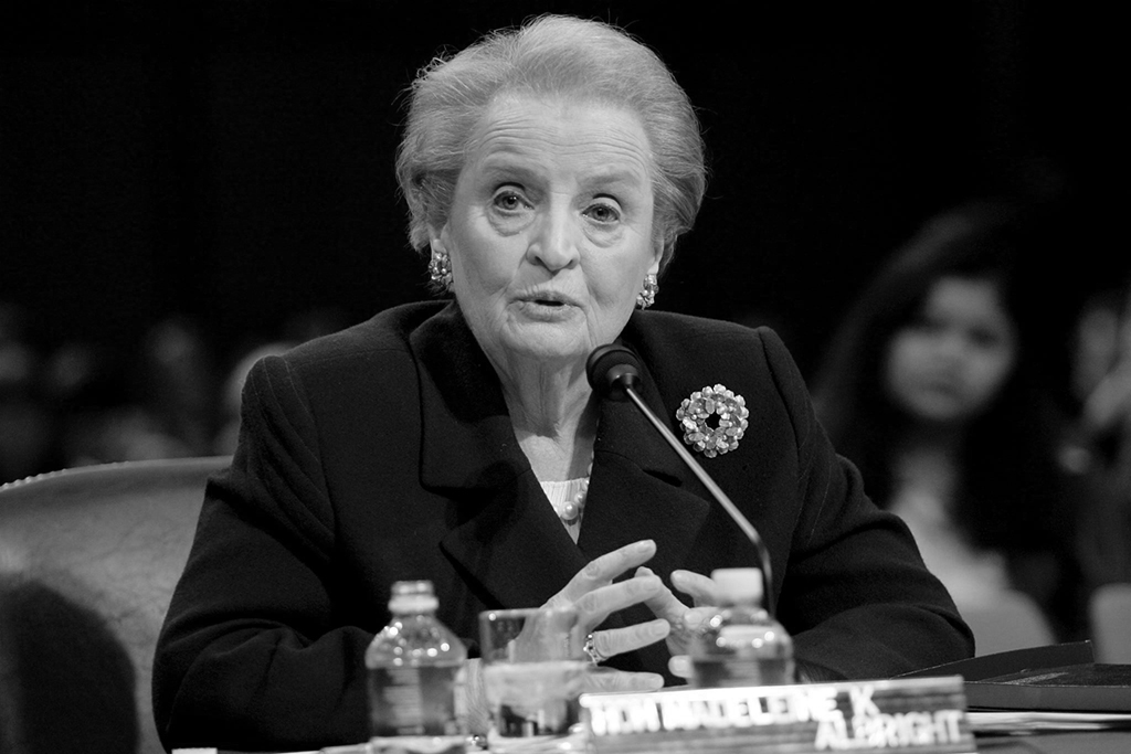 Die frühere US-Außenministerin Madeleine Albright (Archivbild aus 2007: Stefan Zaklin/EPA)