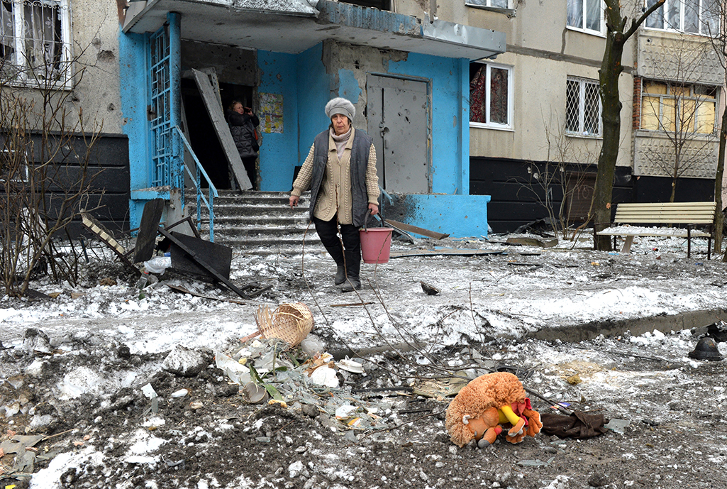 Mariupol am 7. März (Bild: Sergey Bobok/AFP)