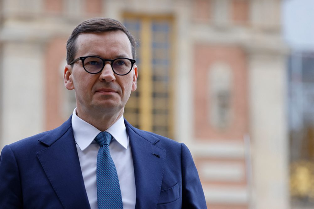 Der polnische Ministerpräsident Mateusz Morawiecki (Archivbild: Ludovic Marin/AFP)