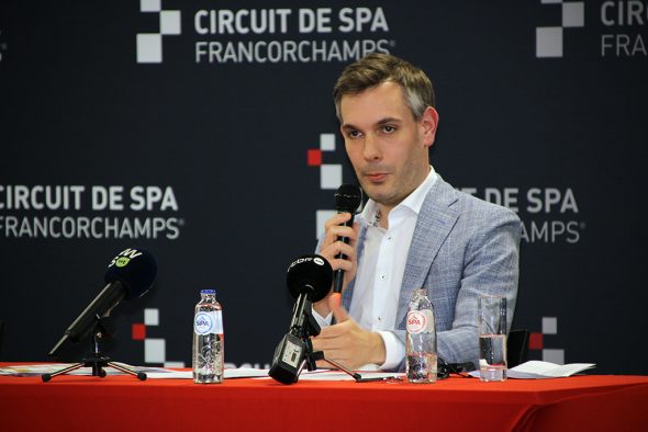 Amaury Bertholomé, Direktor der Rennstrecke Spa-Francorchamps (Bild: Christoph Heeren/BRF)