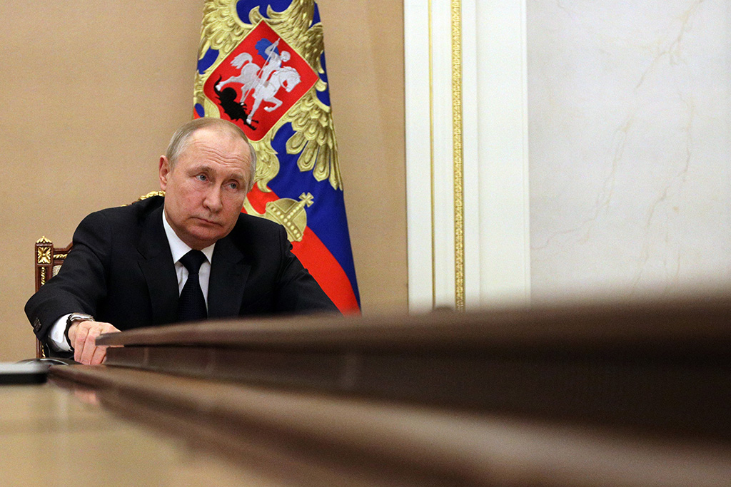 Russlands Präsident Wladimir Putin (Bild: Mikhail Klimentyev/Sputnik/AFP)