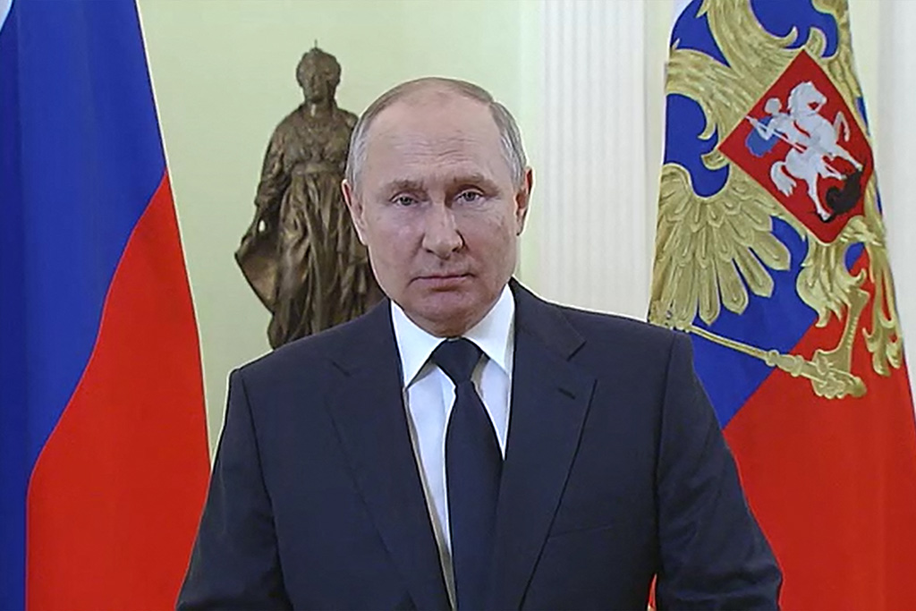 Kremlchef Wladimir Putin (Bild: Russian Presidential Press Office/AFP)