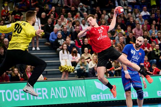 Raphaël Kötters und die Red Wolves schreiben Geschichte (Bild: Belgian Handball)