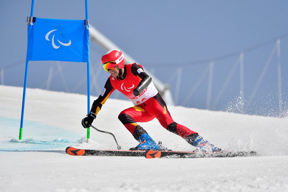 Paralympics: Rémi Mazi beim Riesenslalom in Peking