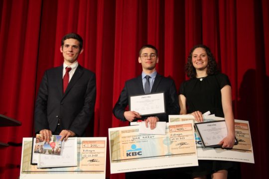 v.l. William Boemer, Jean Hardt, Lynn Hübingern (Bild: Andreas Lejeune)