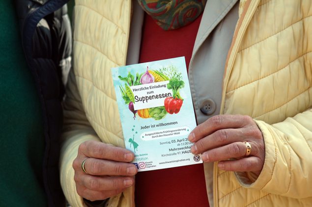 Suppenessen für den guten Zweck in Hauset (Bild: Lena Orban/BRF)