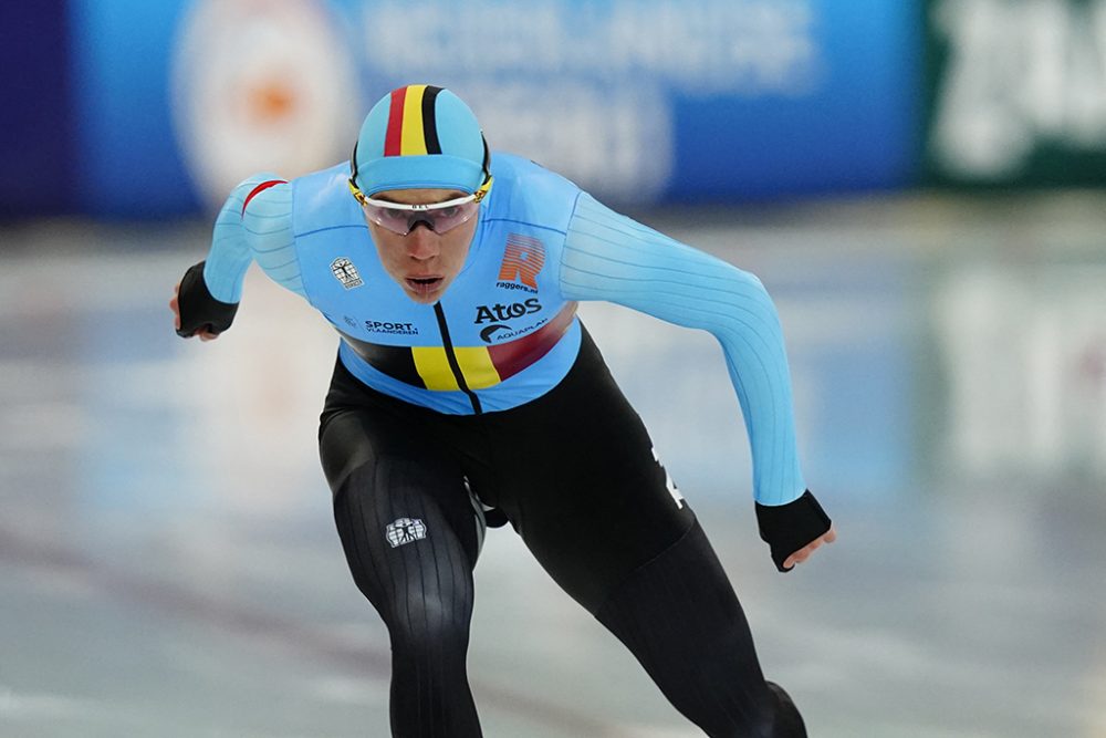 Bart Swings bei der Allrounder-WM in Norwegen (Bild: Håkon Mosvold Larsen/NTB/AFP)