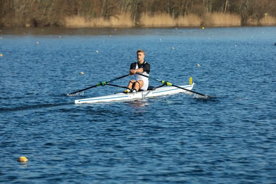 Ward Lemmelijn bei einer Ruder-Veranstaltung (Bild: Hatim Kaghat/Belga)