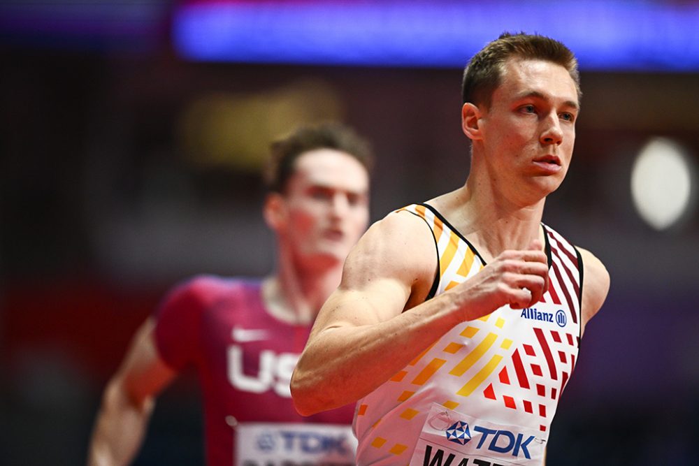 Julien Watrin bei der Leichtathletik-Indoor-WM in Belgrad